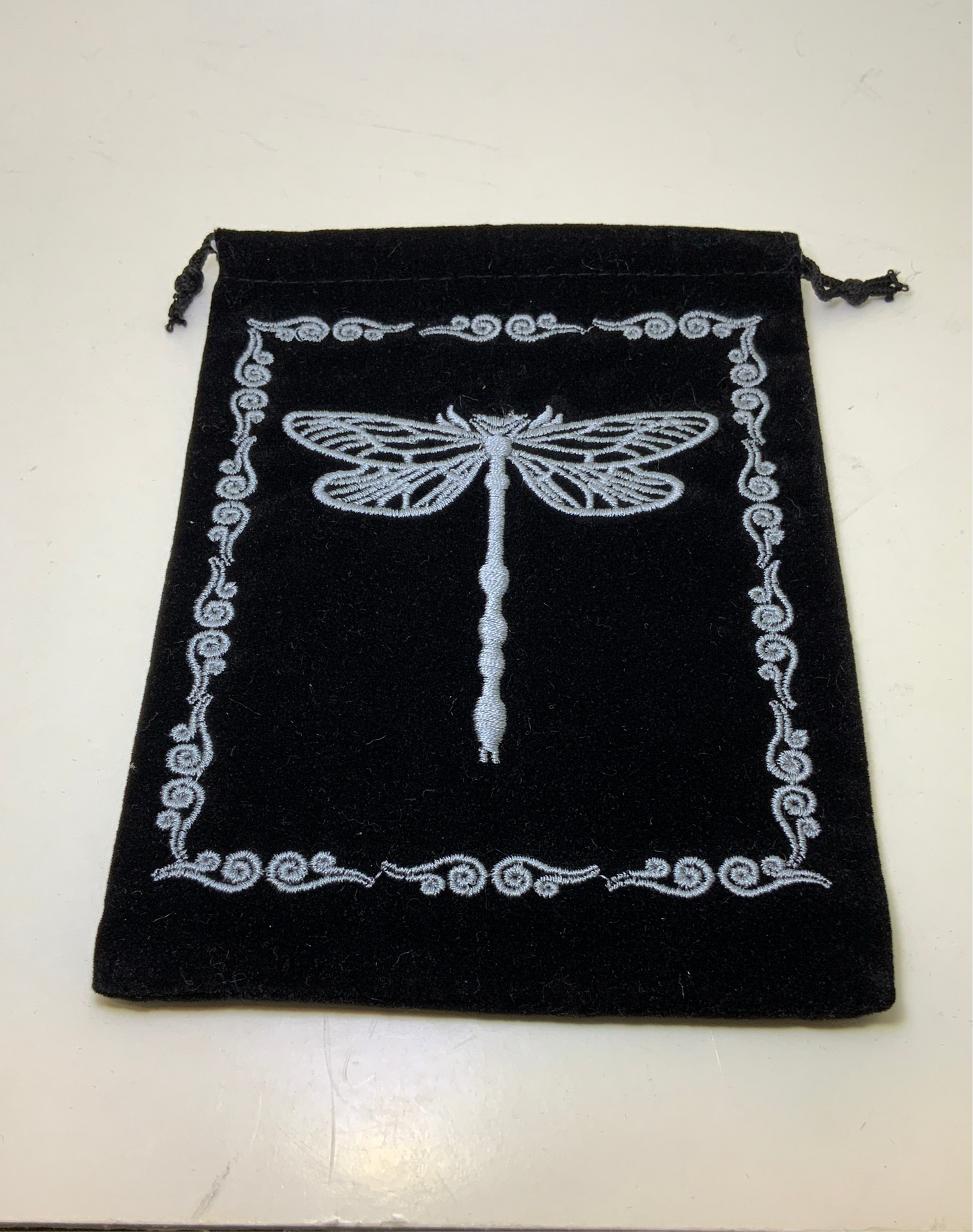 Dragonfly Velvet Bag