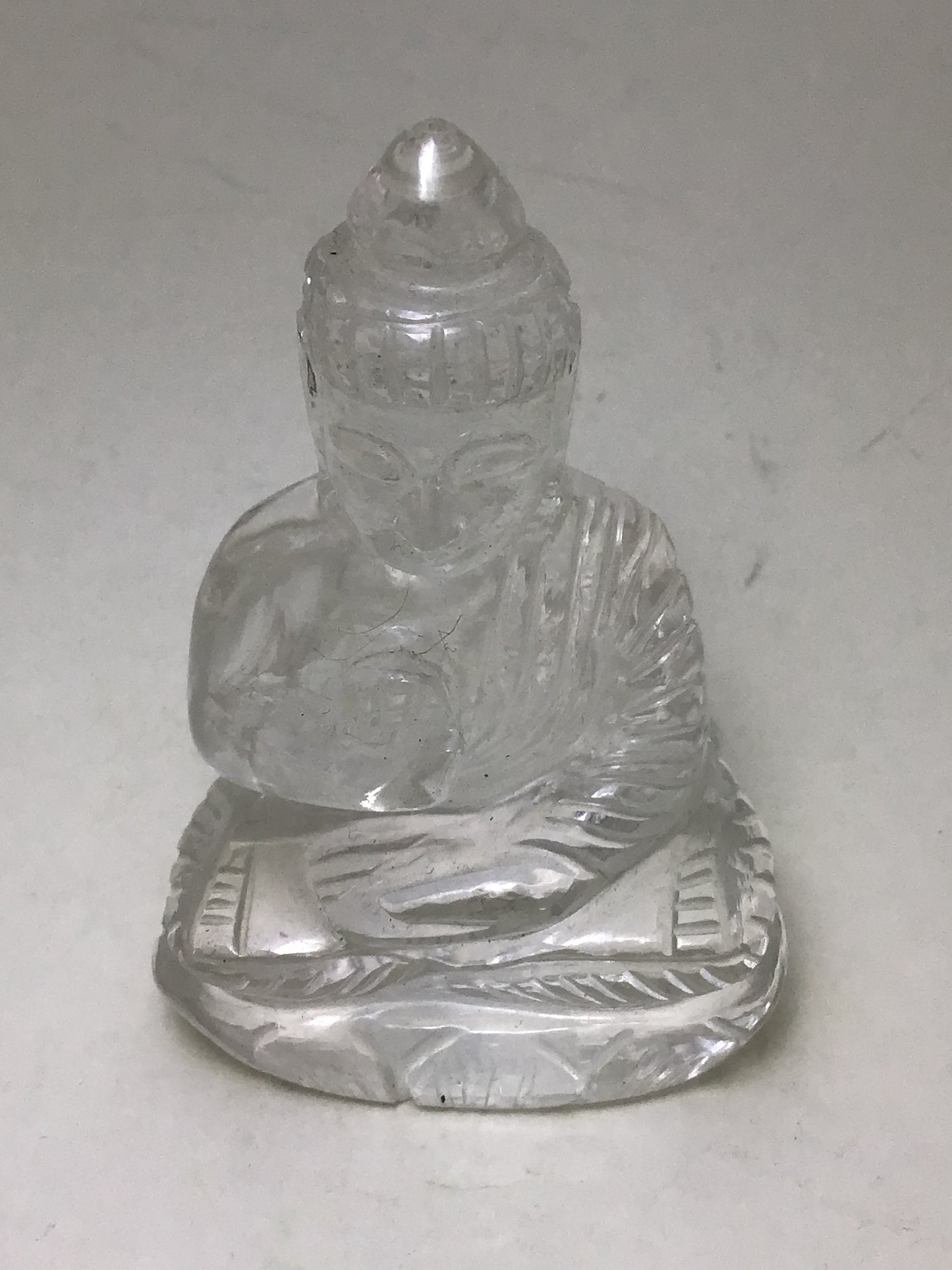 Clear Quartz Buddha
