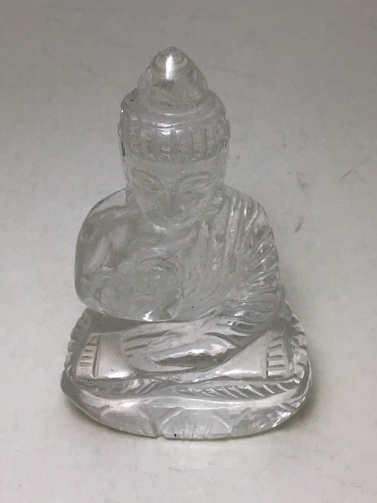 Clear Quartz Buddha