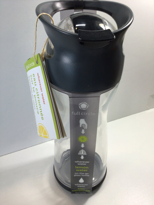 Full Circle Glass Water Bottle