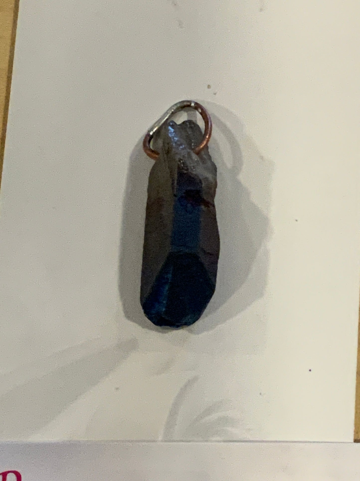 Rainbow Titanium Aura Quartz Pendants