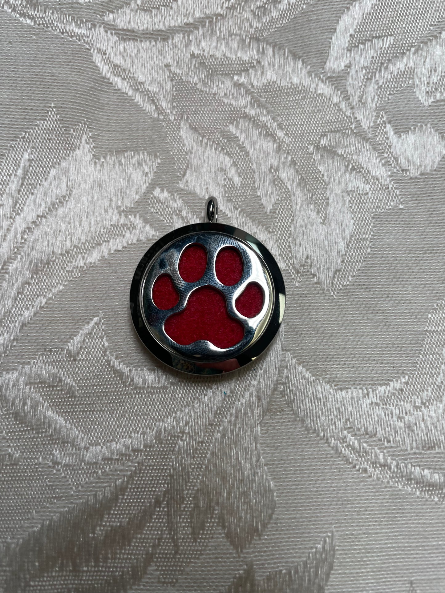 Paw Print Essential Oil Locket