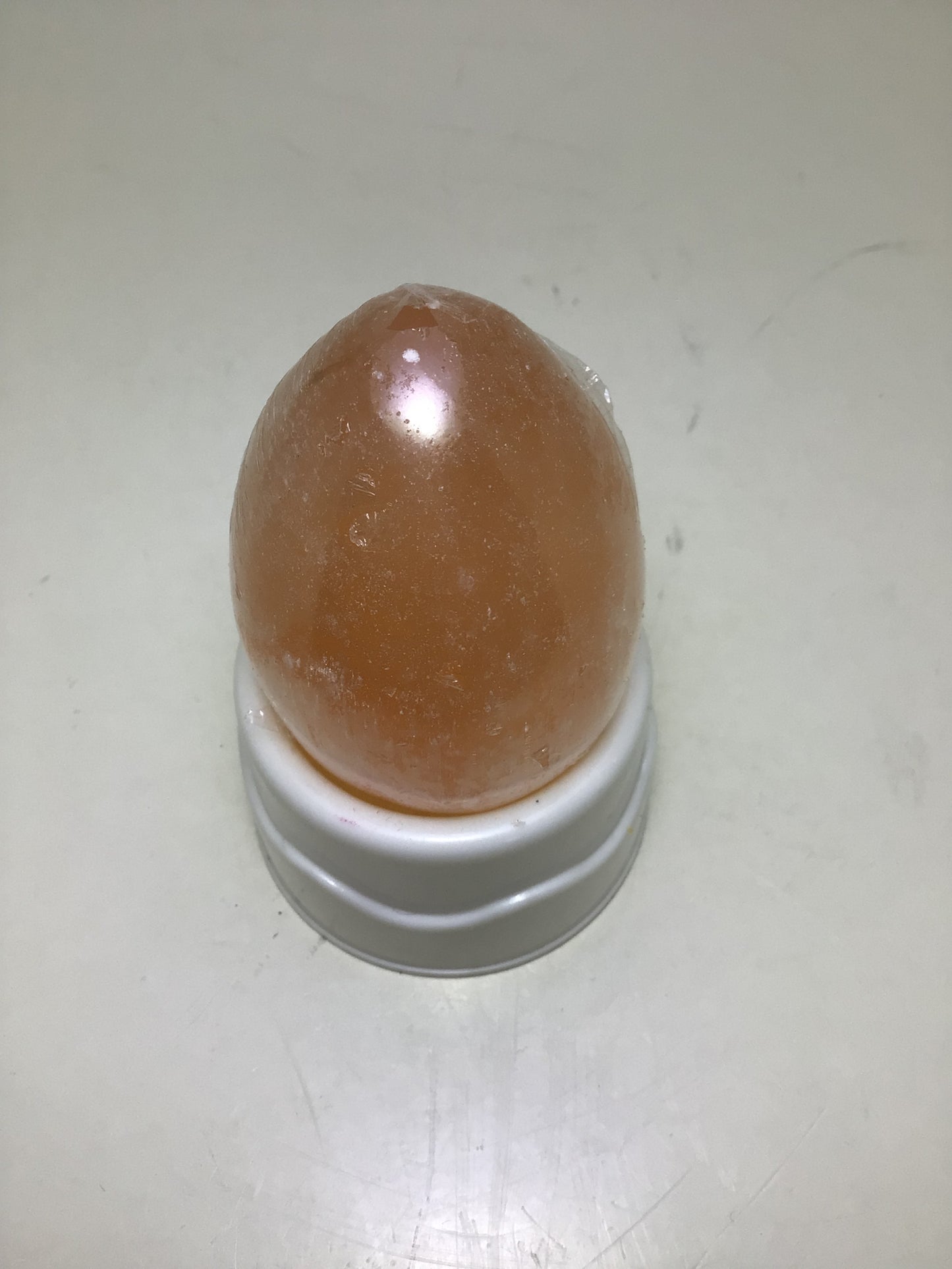 Orange Selenite Egg