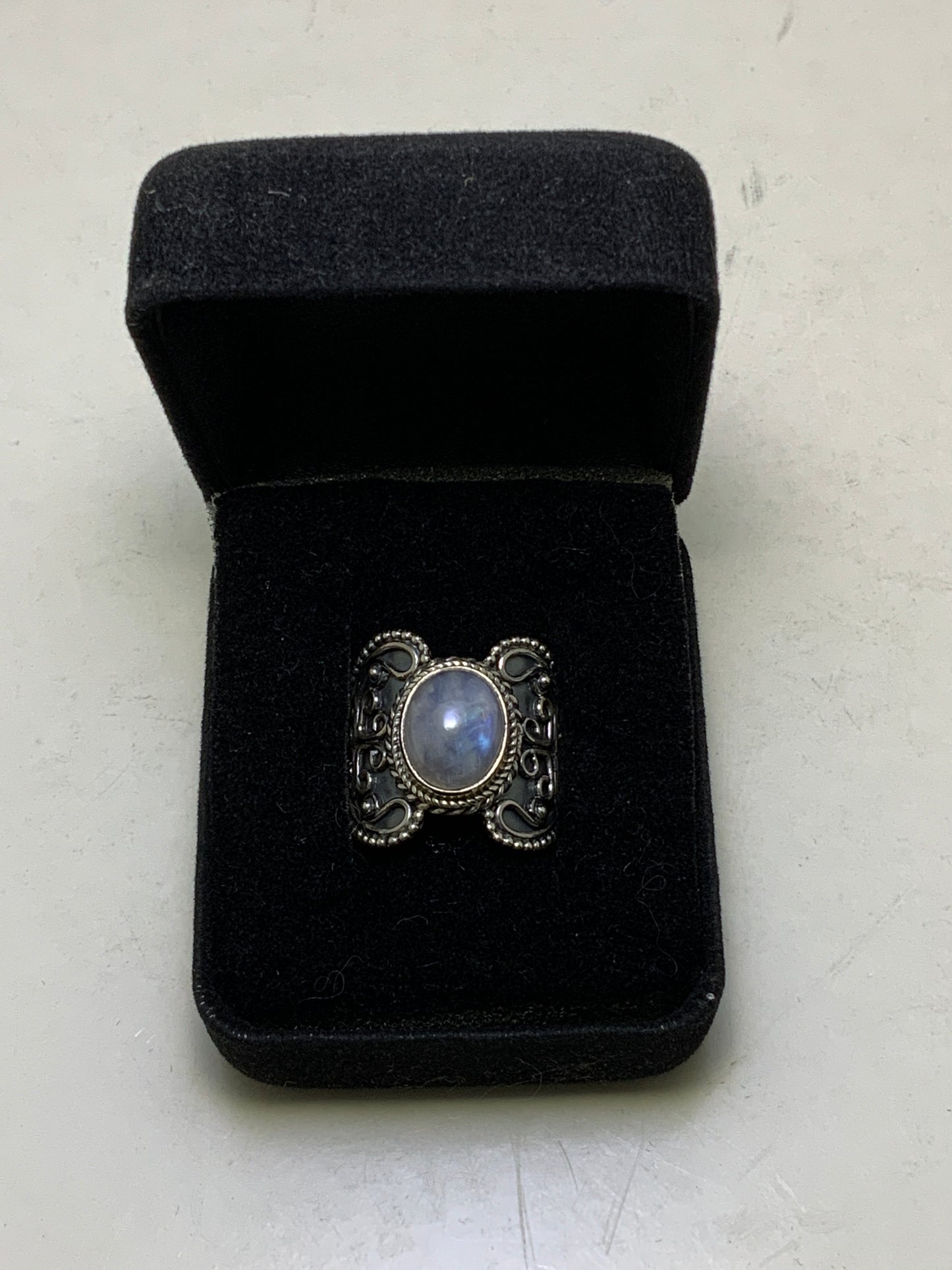 Moonstone Sterling Silver Rings