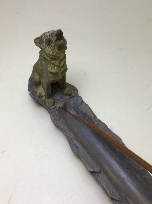 Wolf Incense Holder