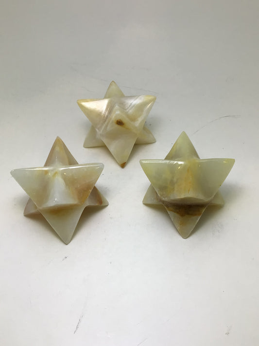 Yellow Calcite Merkaba
