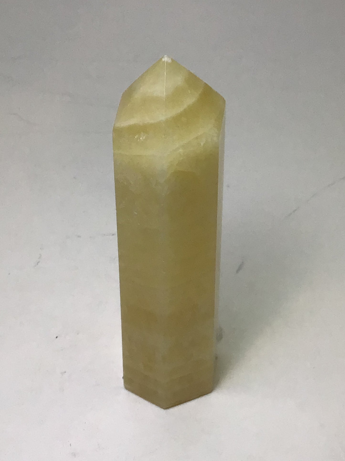 Yellow Calcite Point