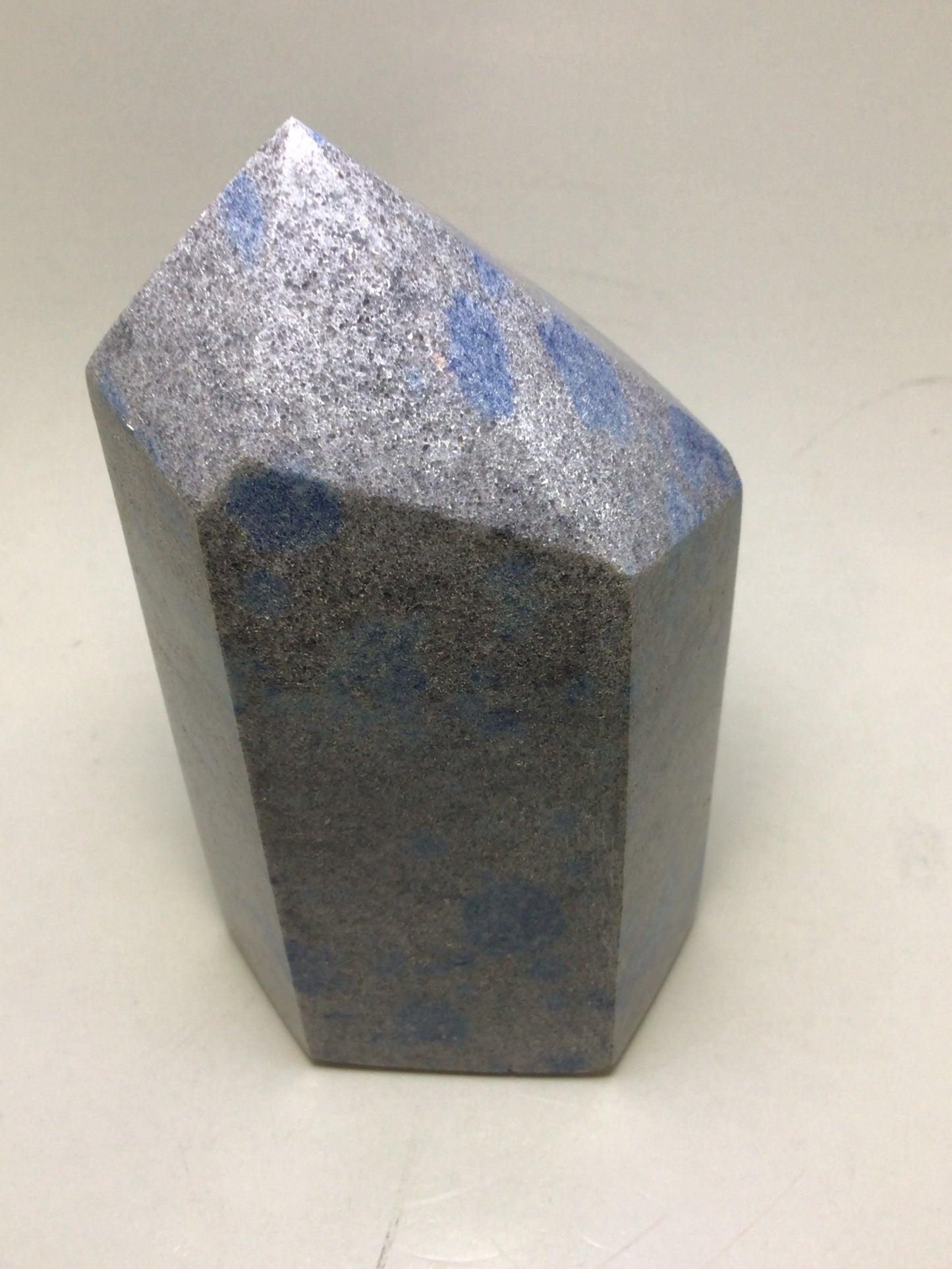 K2 Granite/ Raindrop Azurite Point