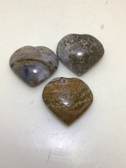 Ocean Jasper Heart
