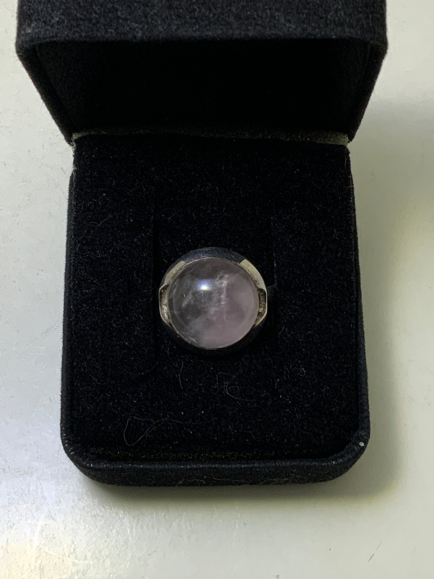 Rose Quartz Sterling Silver Rings