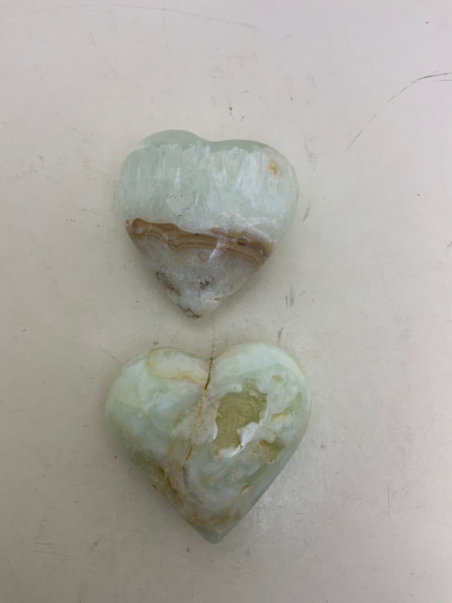 Caribbean Calcite Heart