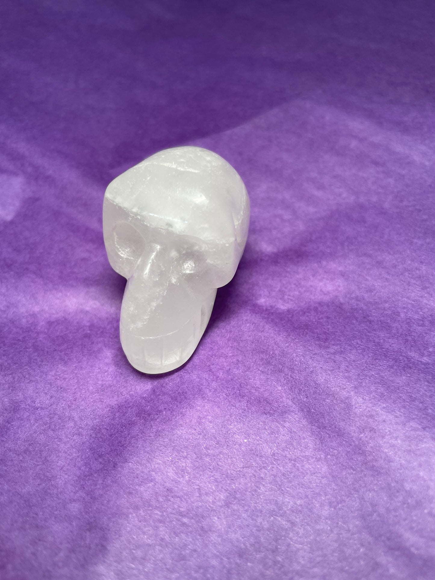 Clear Quartz Skull