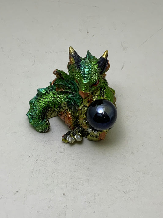 Baby Dragon with Marble