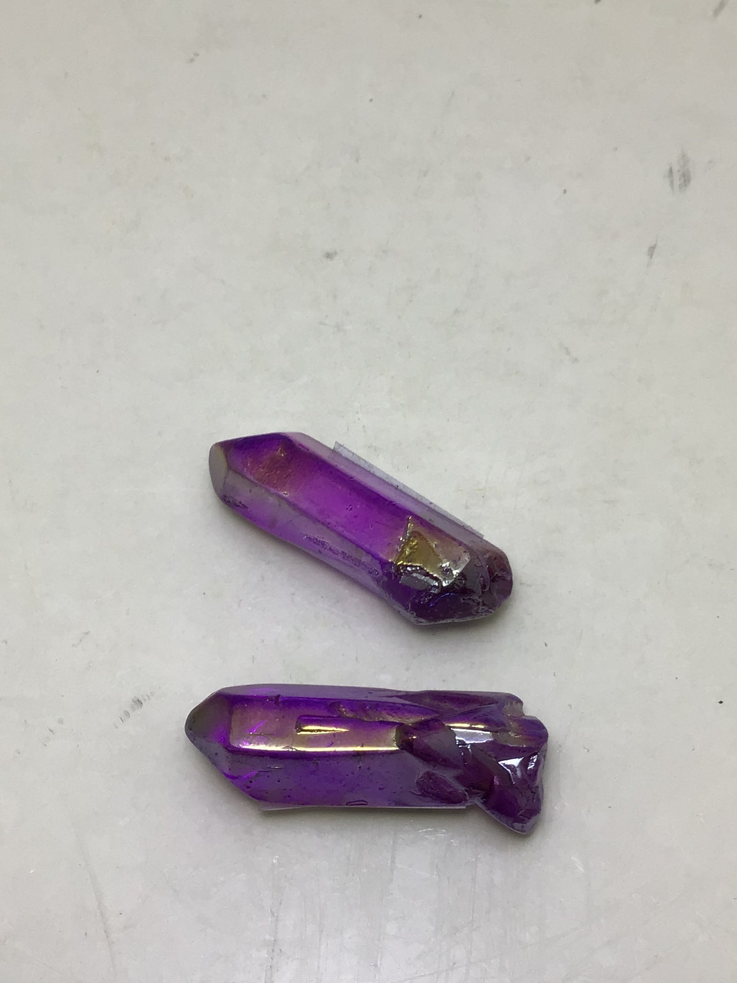 Purple Aura Quartz Point