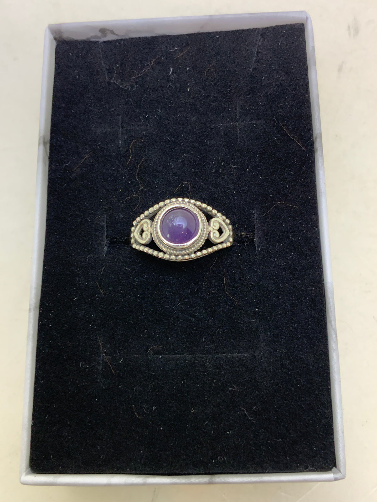Amethyst Sterling Silver Rings