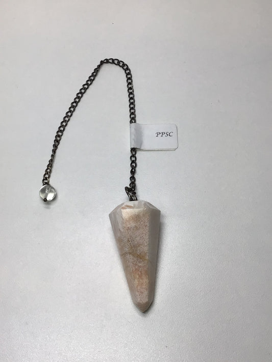 Pink Scolecite Pendulum