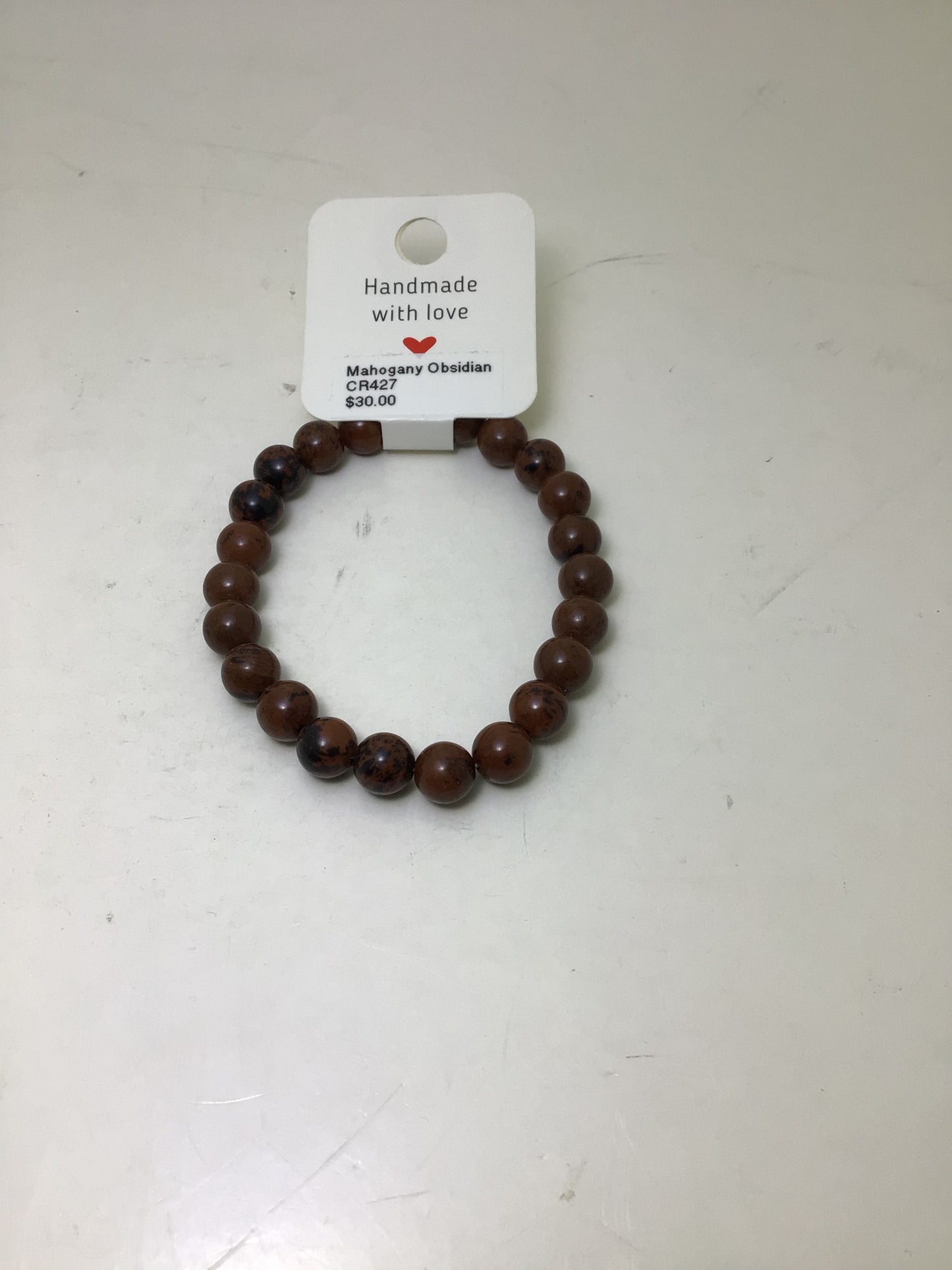 Mahogany Obsidian Bracelet
