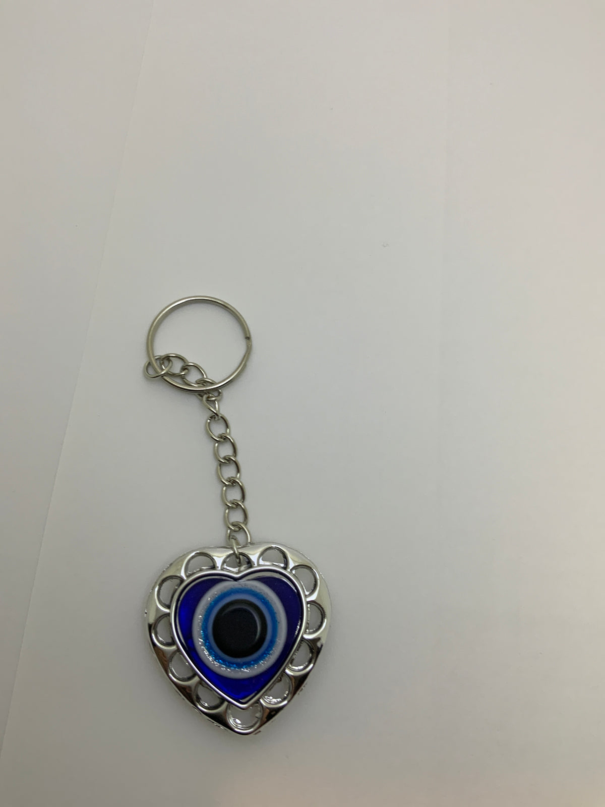 Puffed Heart Evil Eye Protection