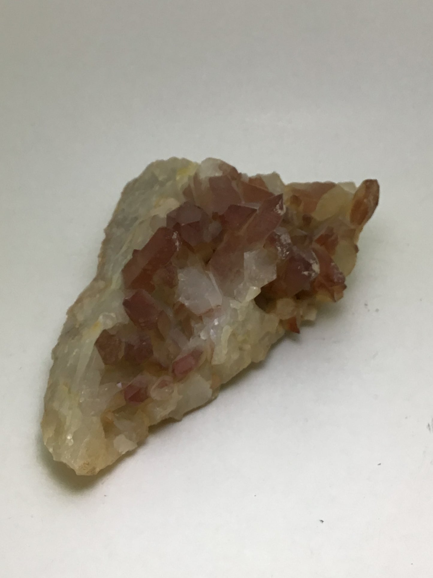 Red Quartz Cluster