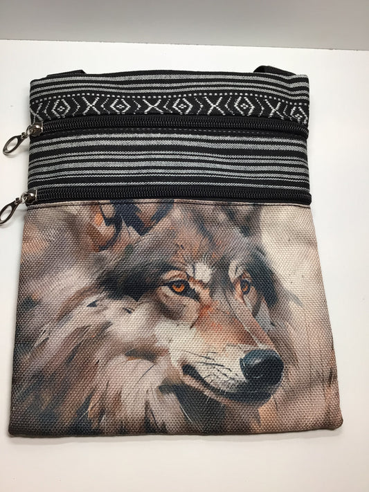 Wolf Shoulder Bag