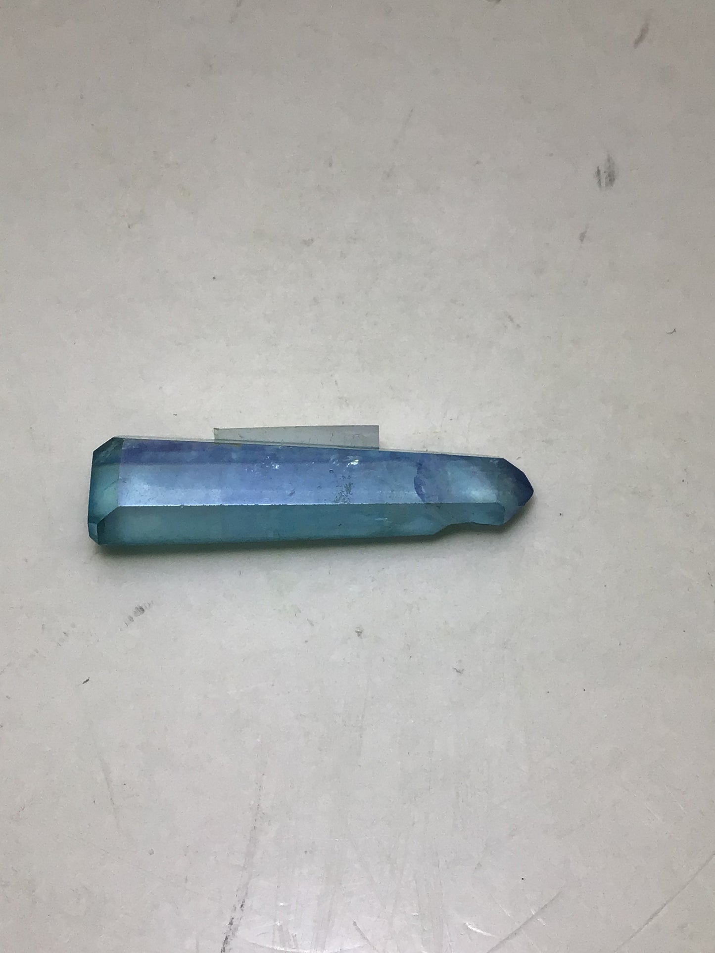 Aqua Aura Quartz Point