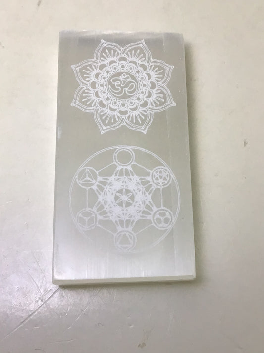 Selenite Plate