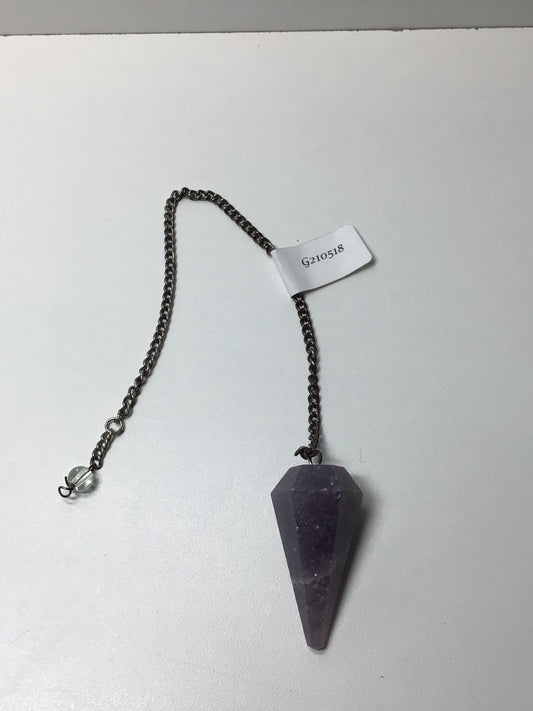 Lepidolite Pendulum