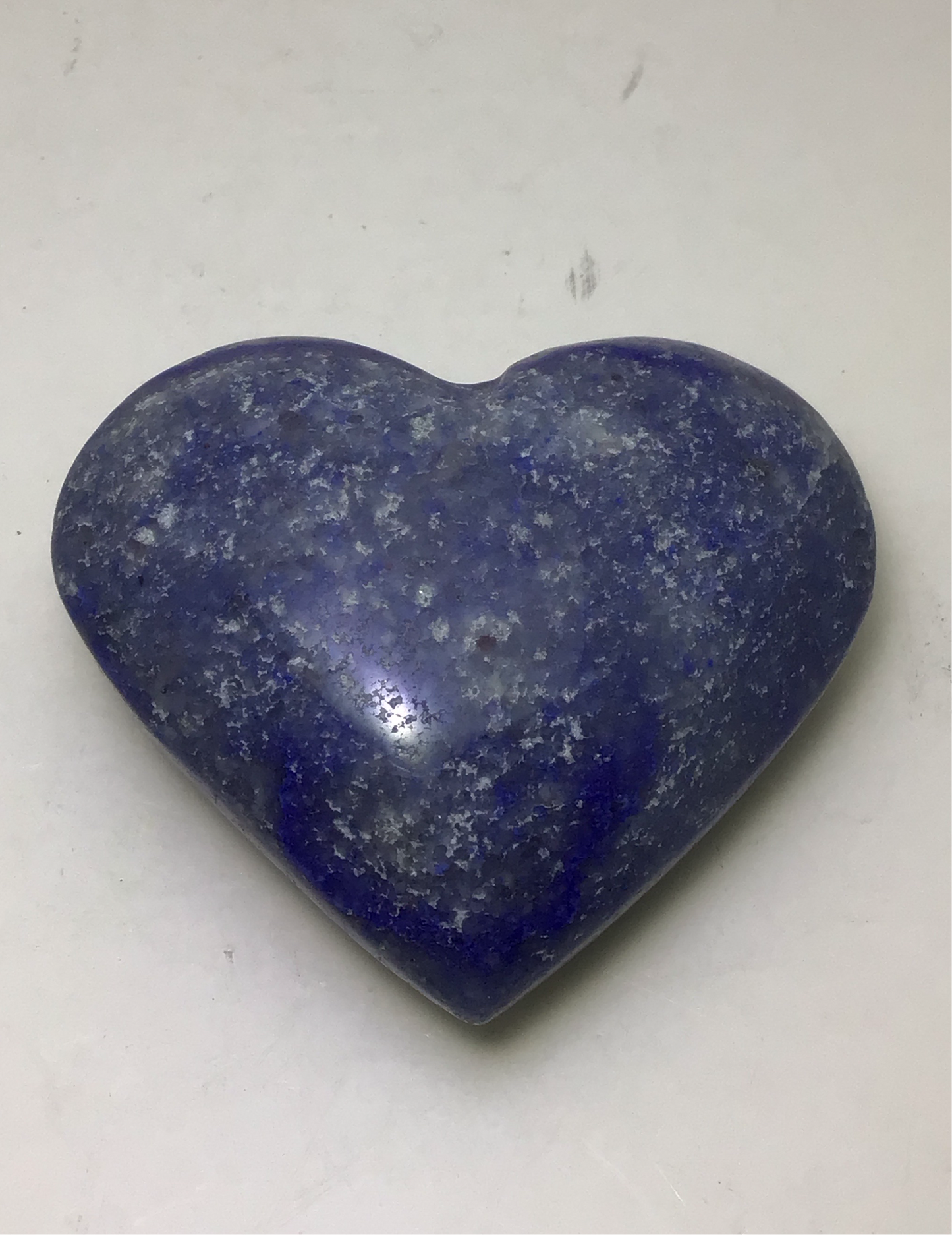 Blue Quartz Heart