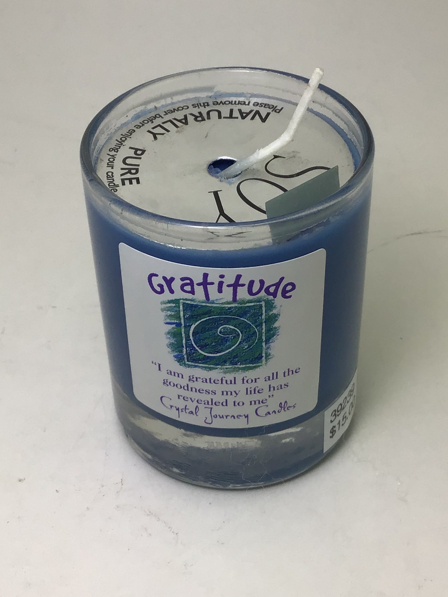 Gratitude Soy Wax Votive