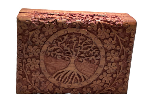 Tree of Life Wooden Box