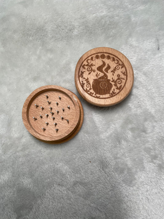 Wood Herb Grinder