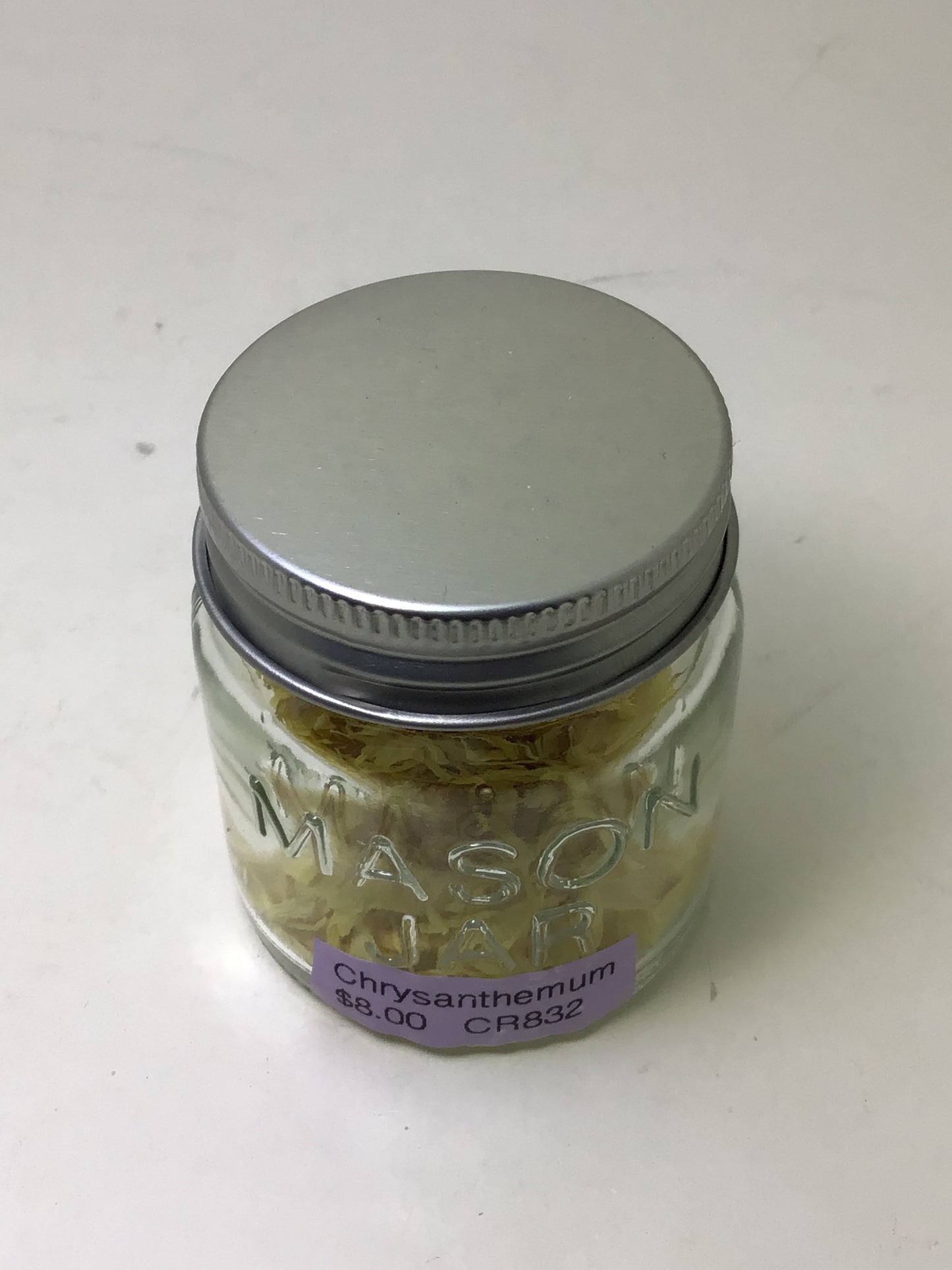 Chrysanthemum Herb Jar