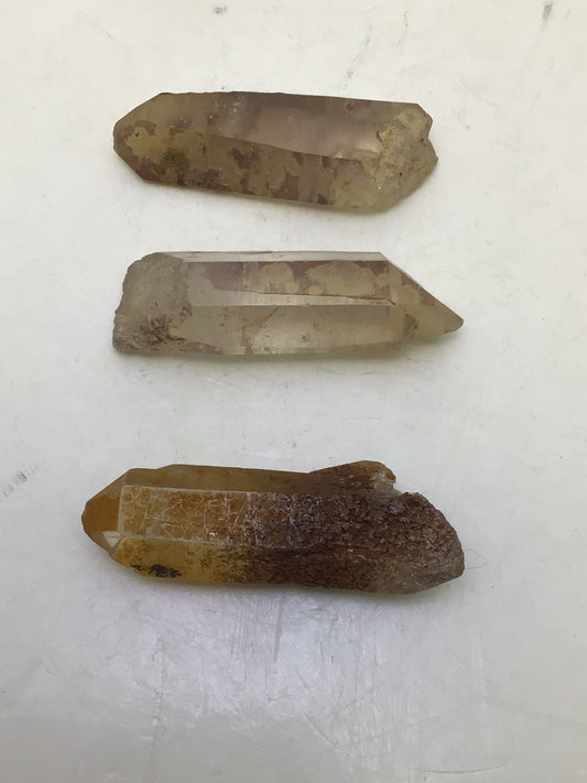 Tangerine Lemurian Quartz Point
