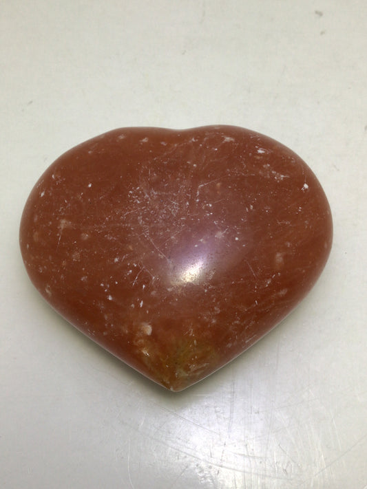 Red Jasper Heart