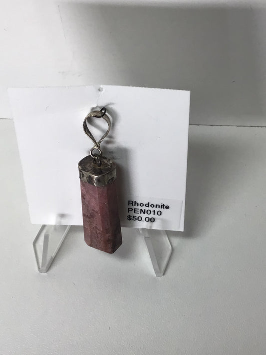 Rhodonite Pendant