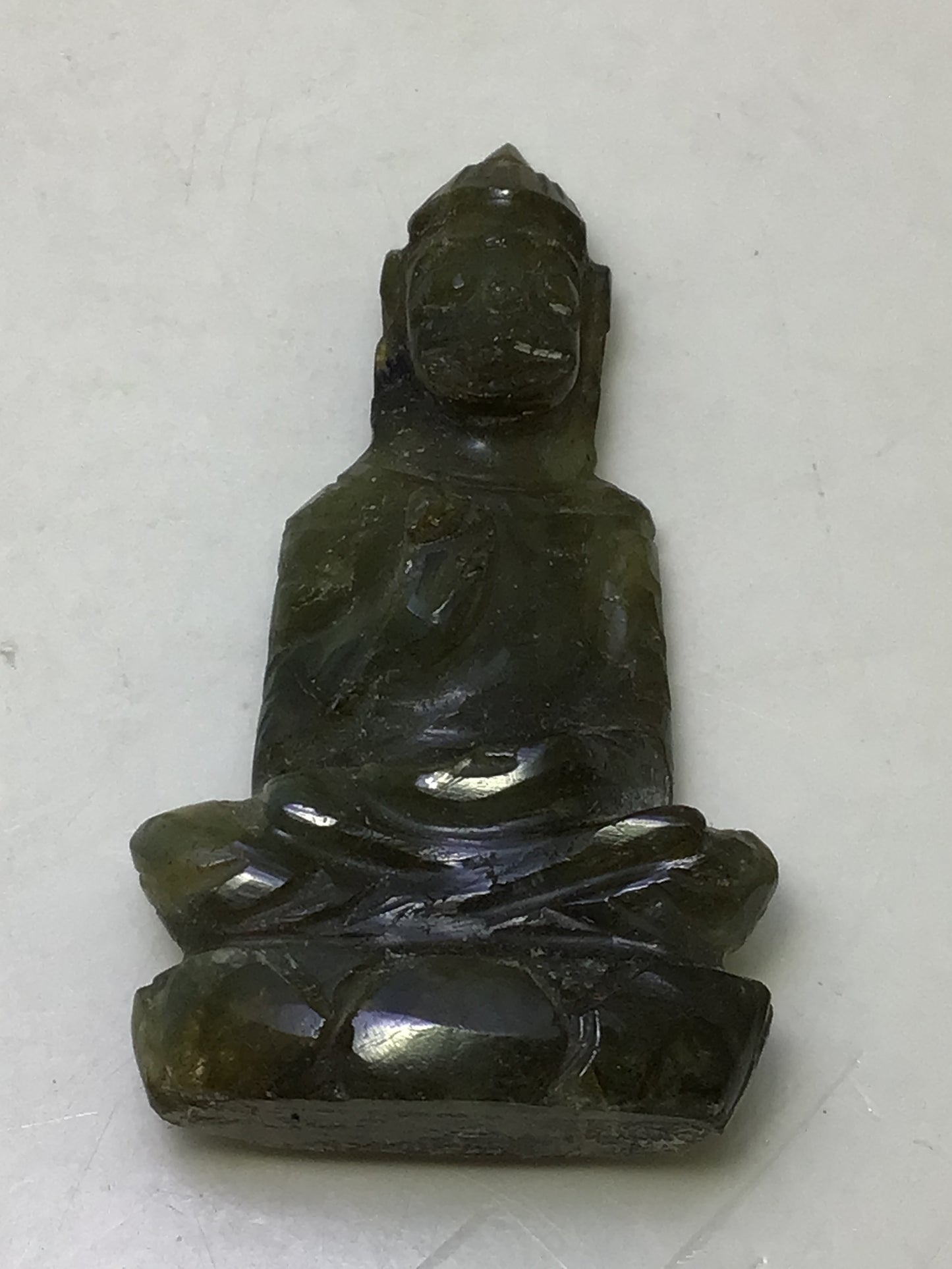 Labradorite Buddha