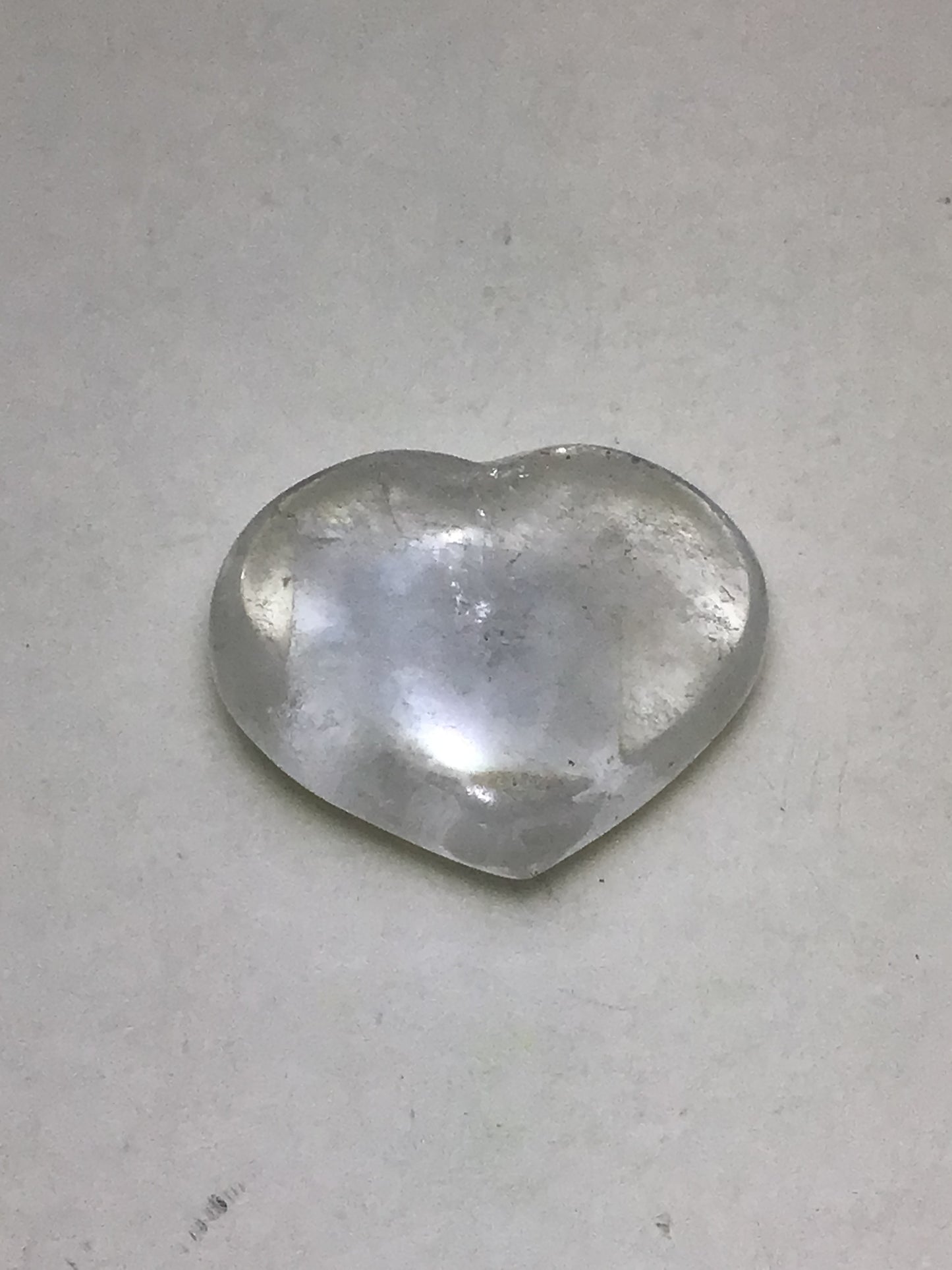 Clear Quartz Heart