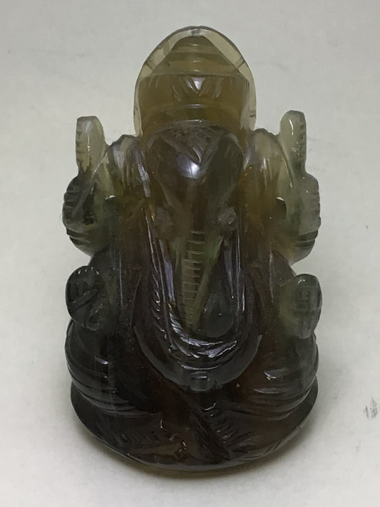 Fluorite Ganesha