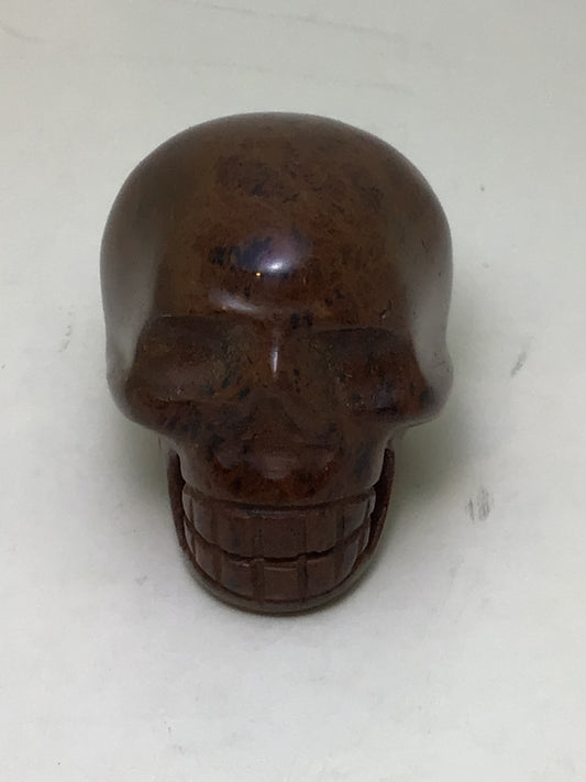 Mahogany Obsidian Skull