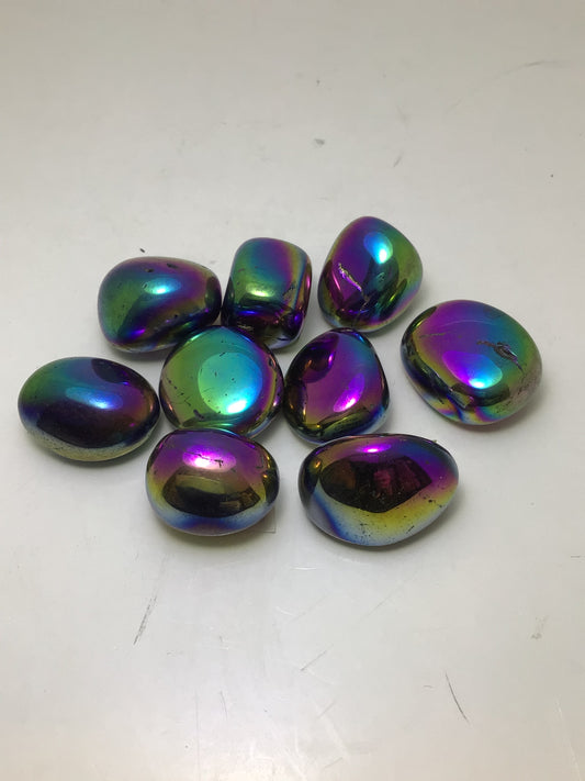 Rainbow Titanium Aura Quartz