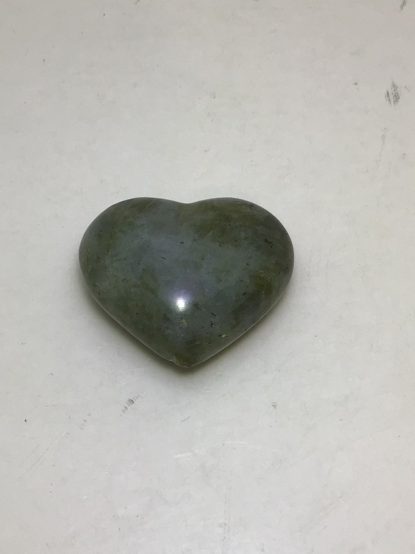 Labradorite Heart