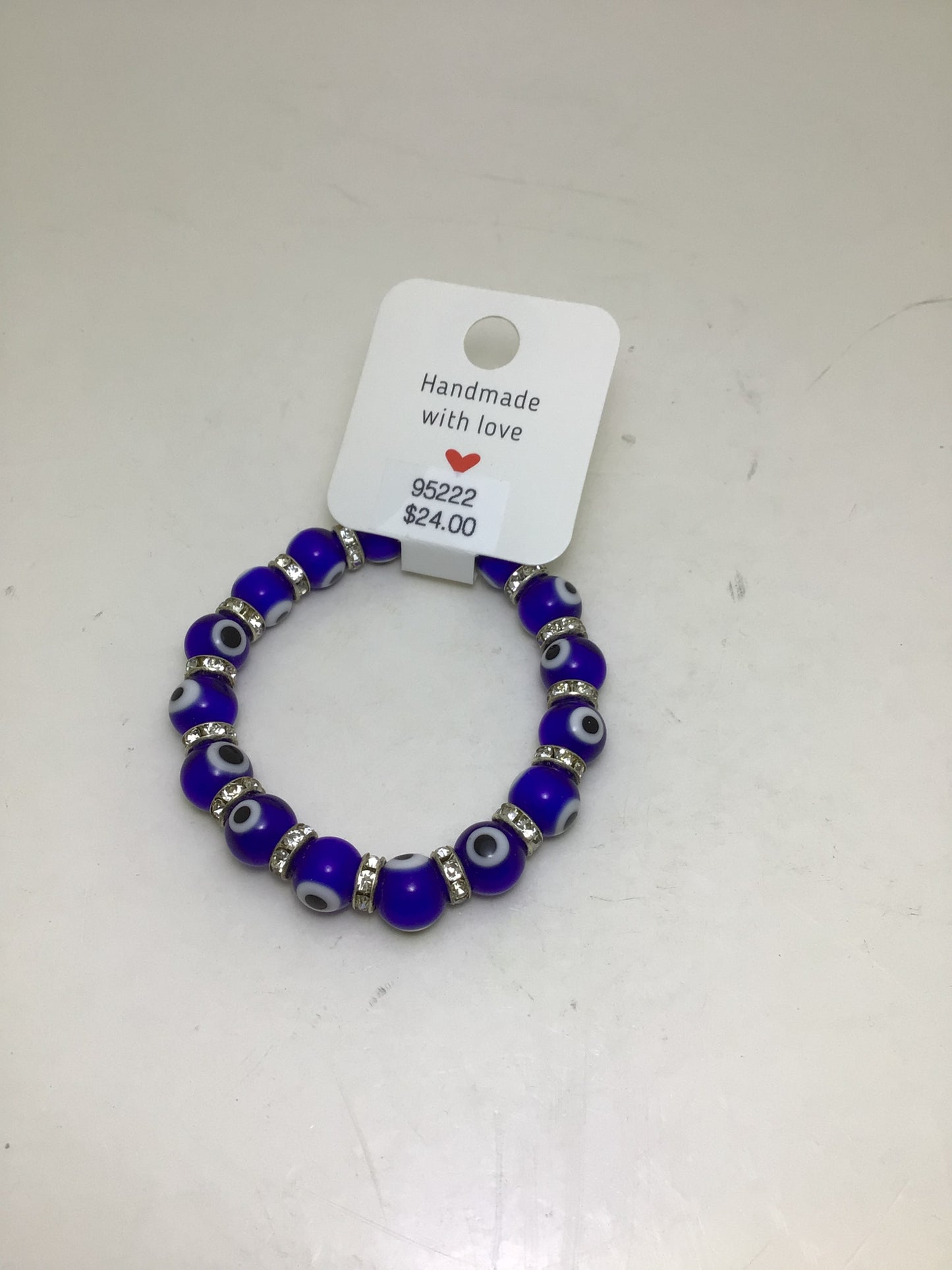 Cobalt Evil Eye Bracelet