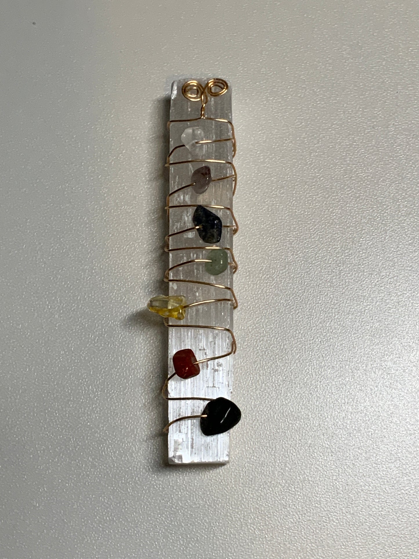 Selenite Chakra Stone Wand