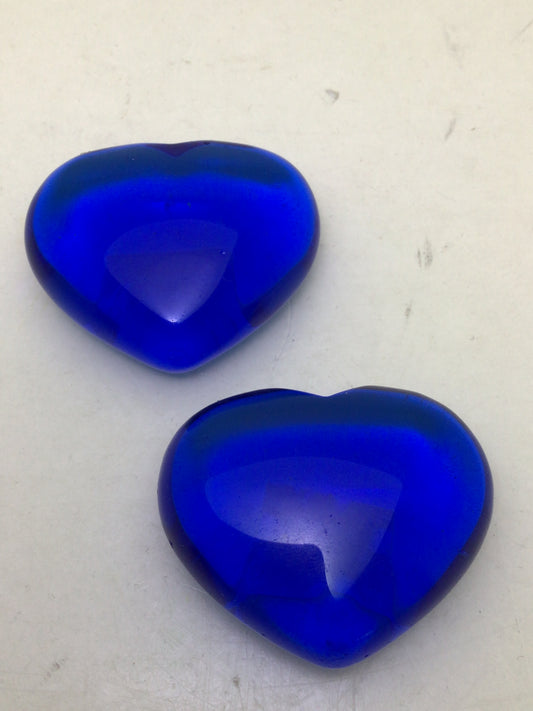 Blue Obsidian Heart