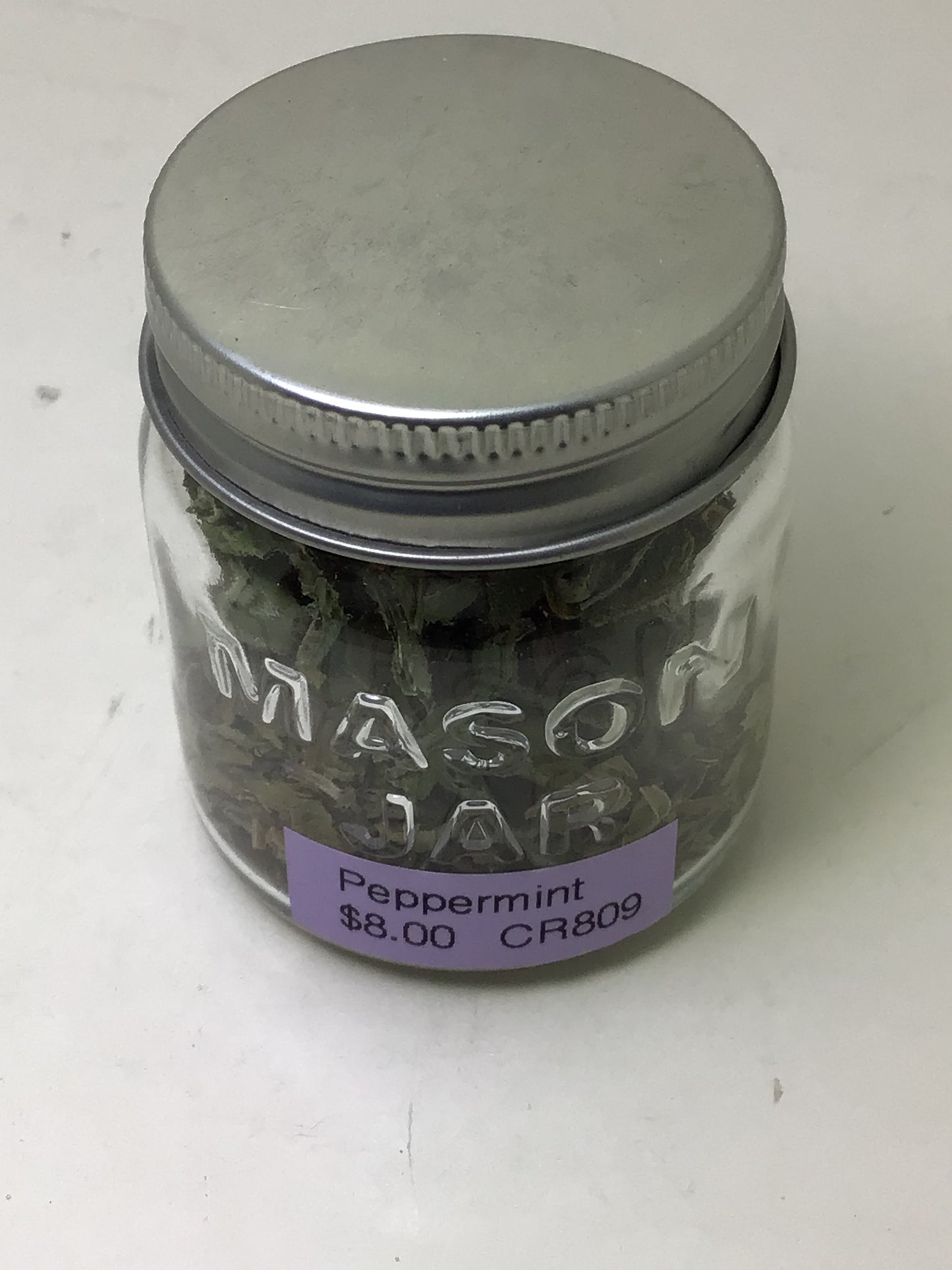 Peppermint Herb Jar