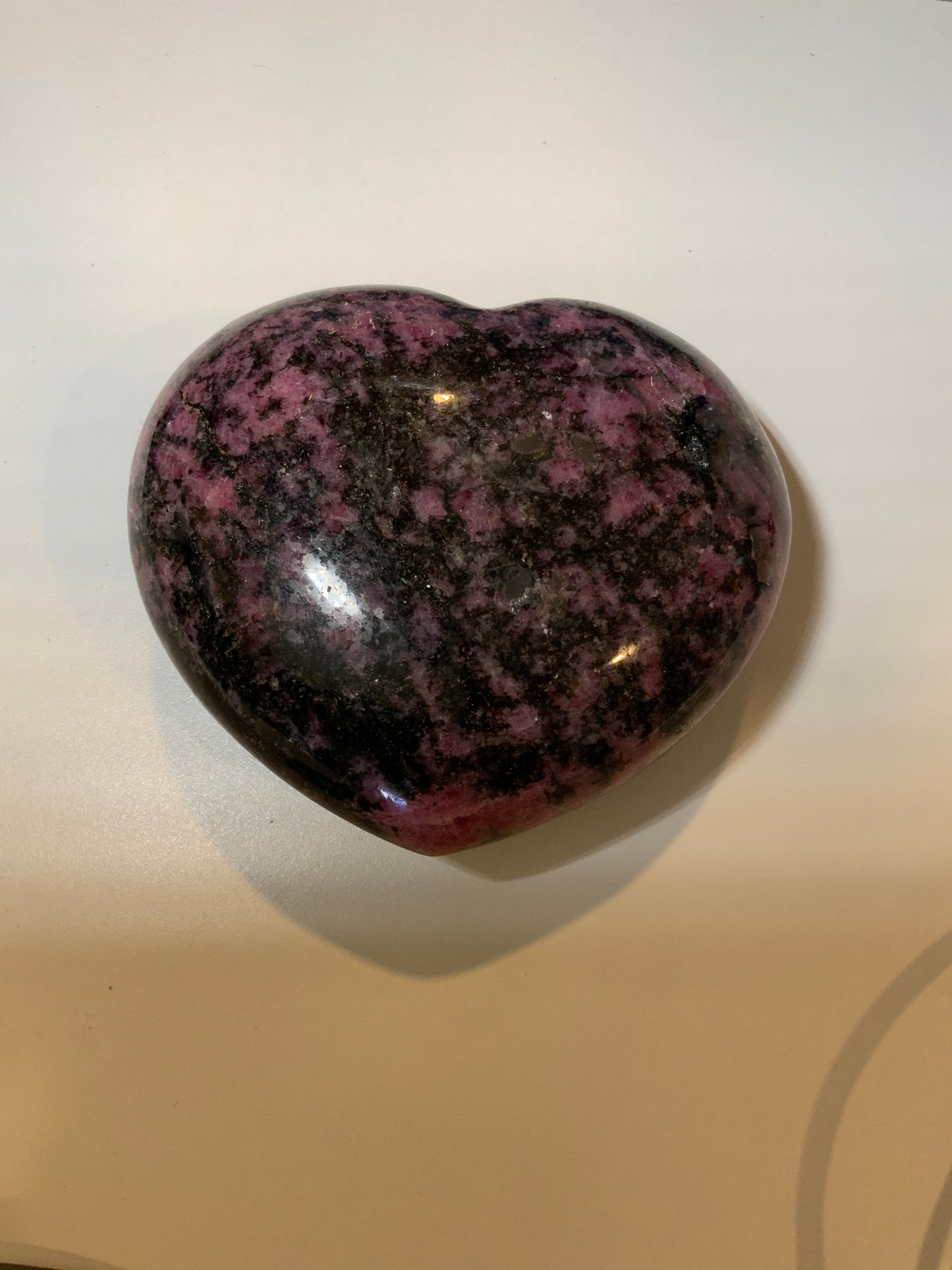 Rhodonite Heart