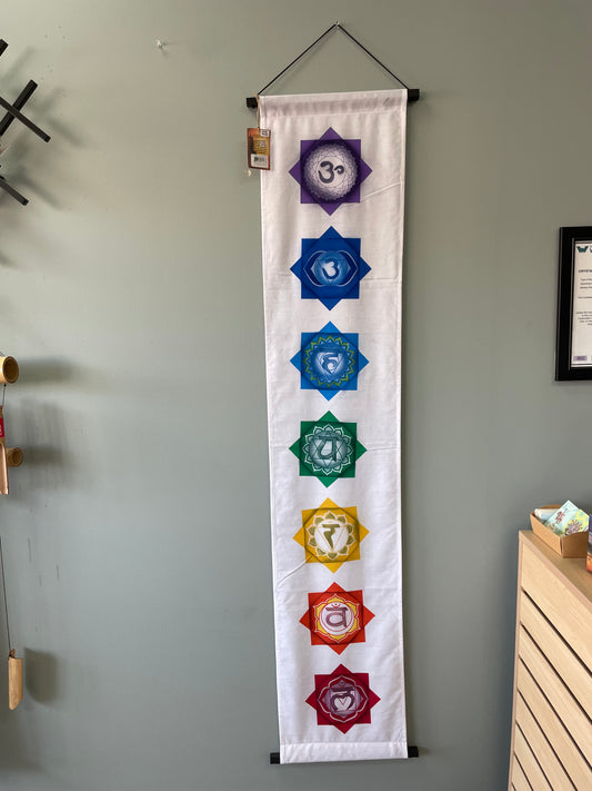 White Chakra Banner