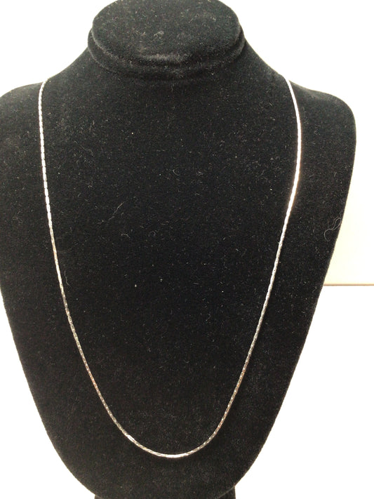 Silver Chain 24"