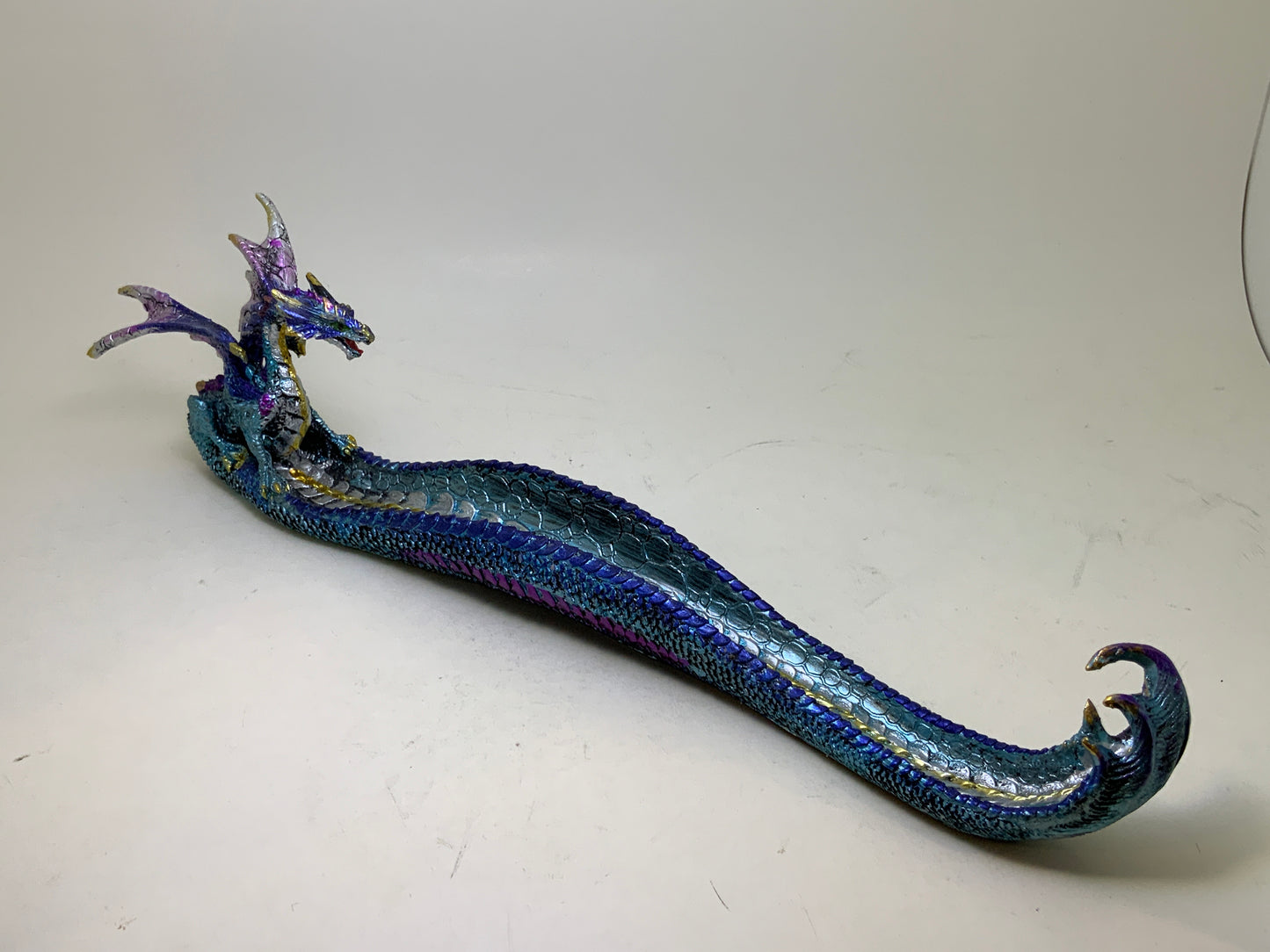 Blue Dragon Incense Holder