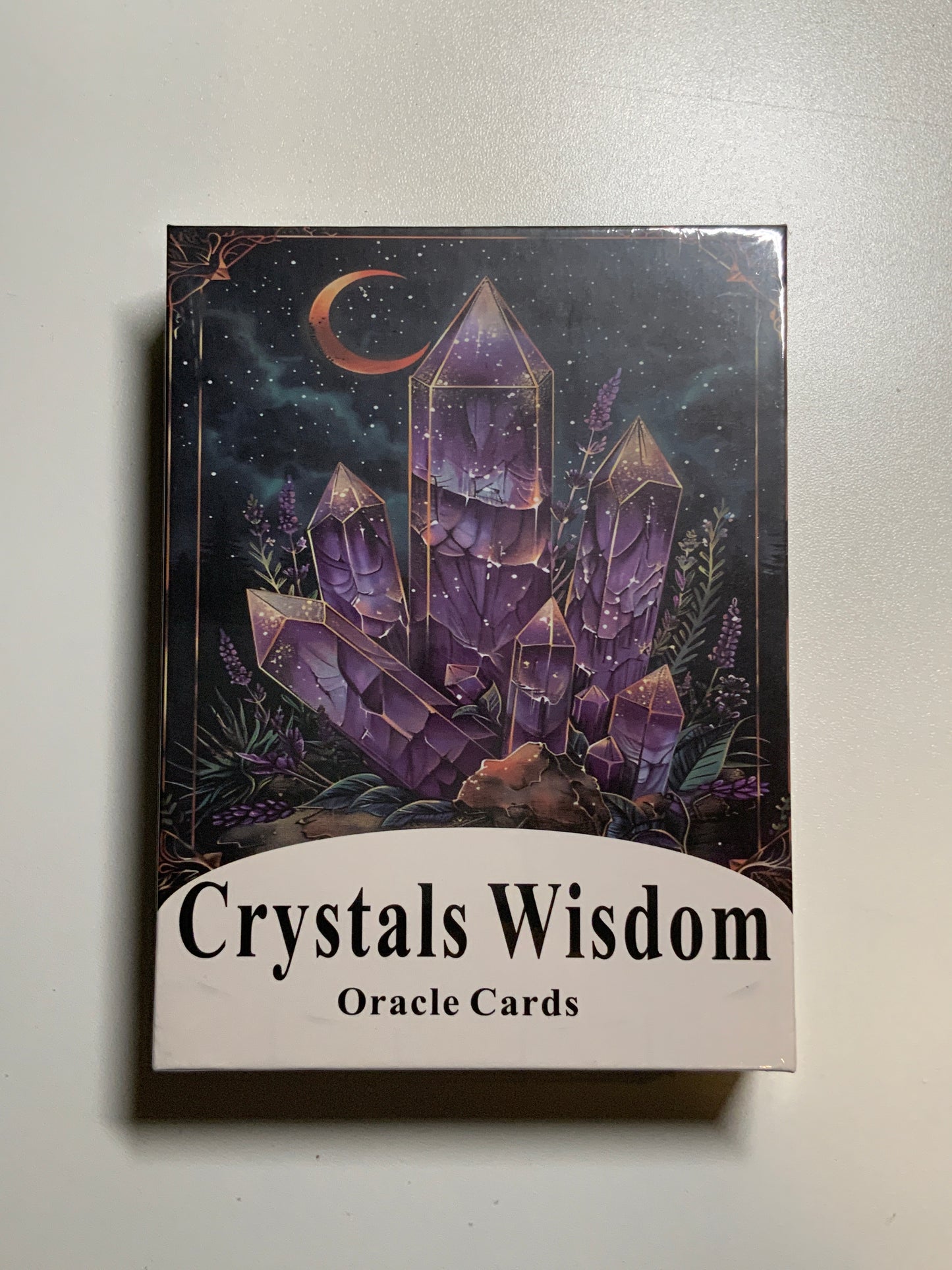 Crystals Wisdom Oracle Cards